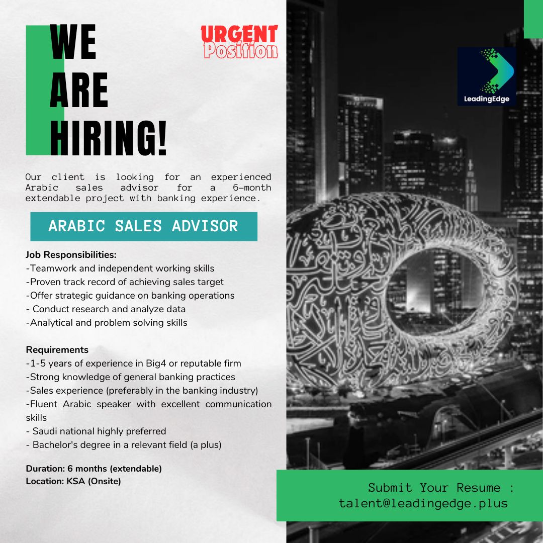 Banking Sales Representative 
